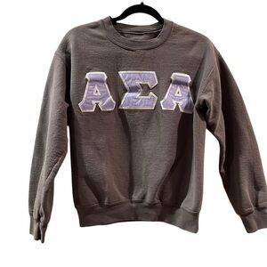 AEA Alpha Epsilon Alpha Women’s  Greek Sorority Crewneck Sweatshirt Size: Small